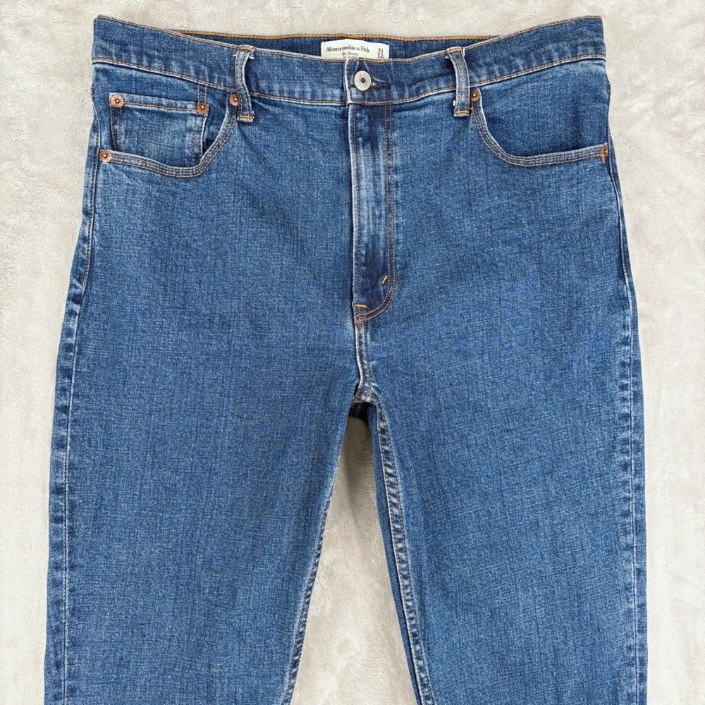 Abercrombie & Fitch Women's Skinny Jeans - Medium Blue